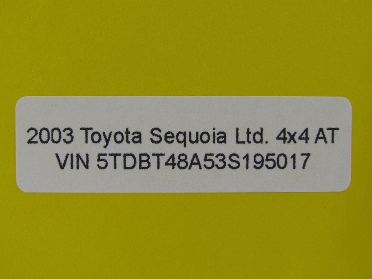 2002-2005 Toyota Sequoia Towing Convertor Module OEM 81985-34030