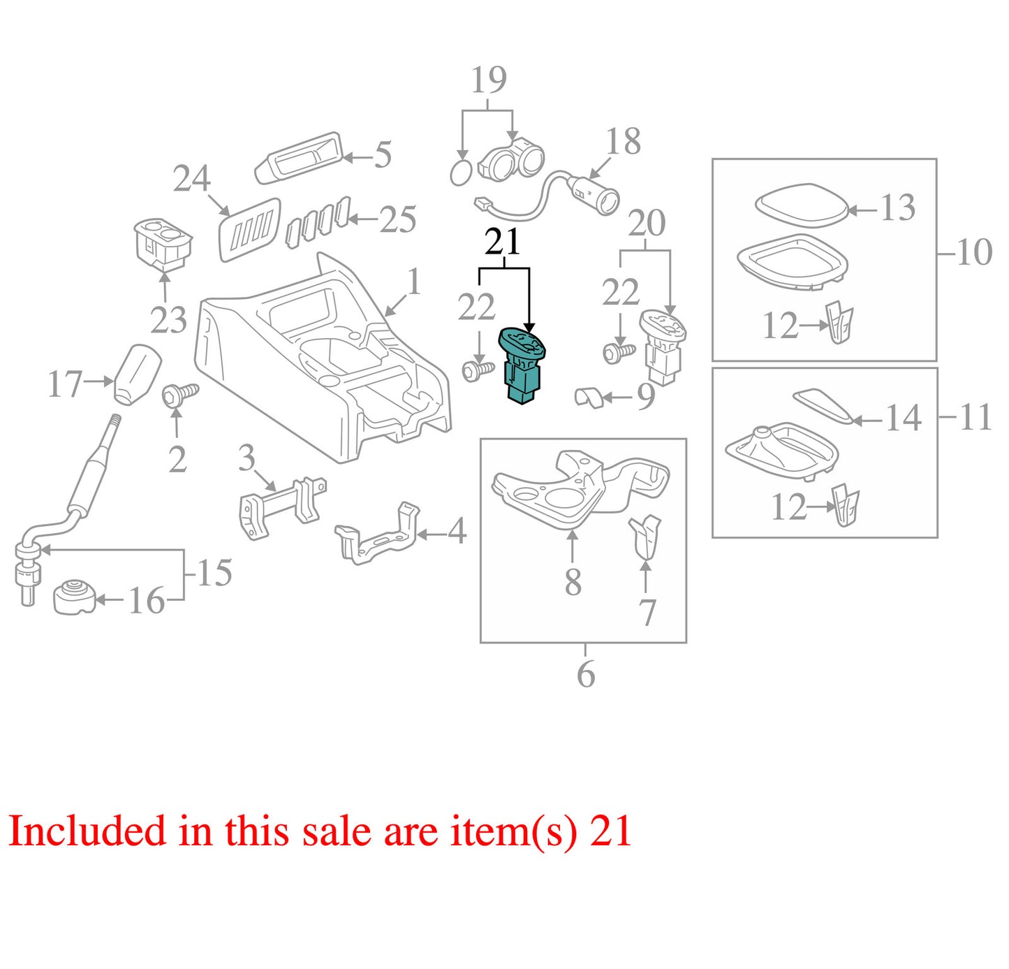 2001-2007 Toyota Sequoia Right Front Seat Heater Switch OEM