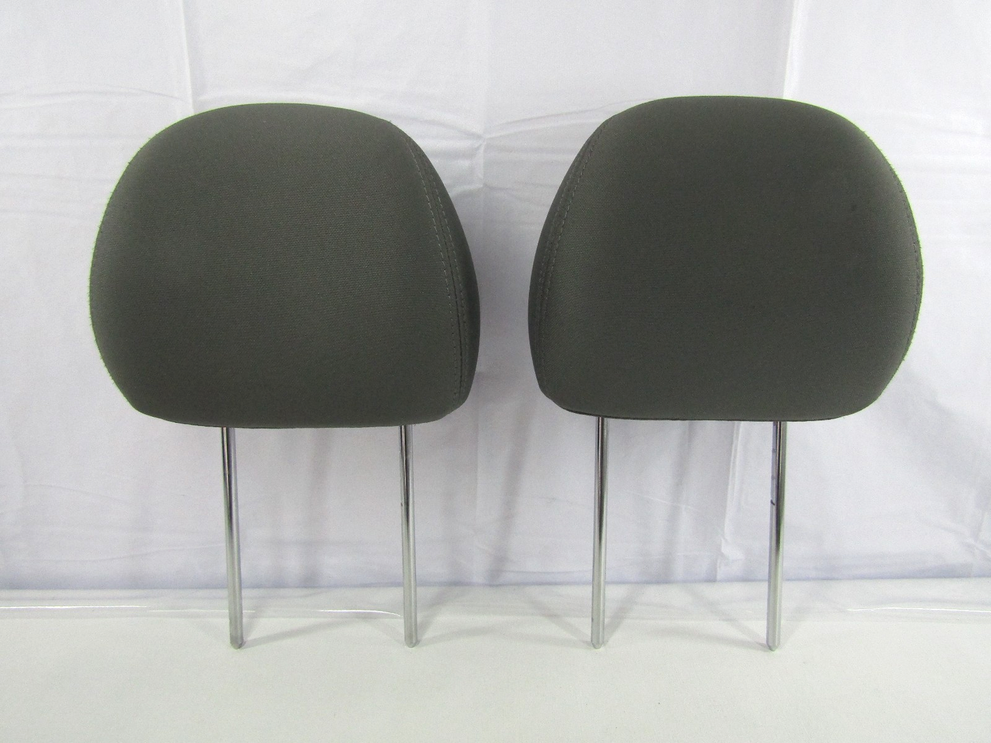 2011-2014 Hyundai Sonata Front Headrest Head Rest Set Gray Cloth OEM