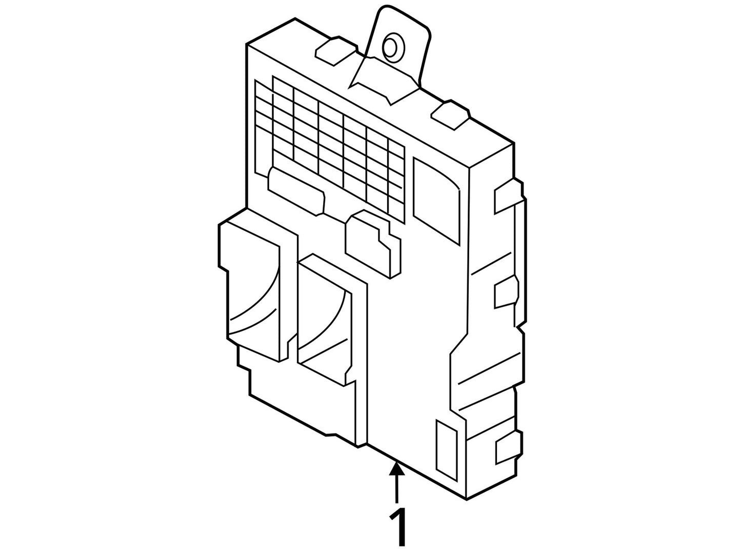 2013-2015 Hyundai Sonata 2.4L Junction Fuse Box Relay Module and Lid OEM