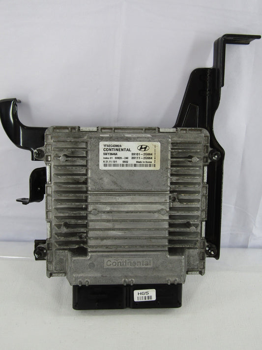 2014 Hyundai Sonata 2.4L Engine Control Module Computer ECU ECM with Bracket OEM