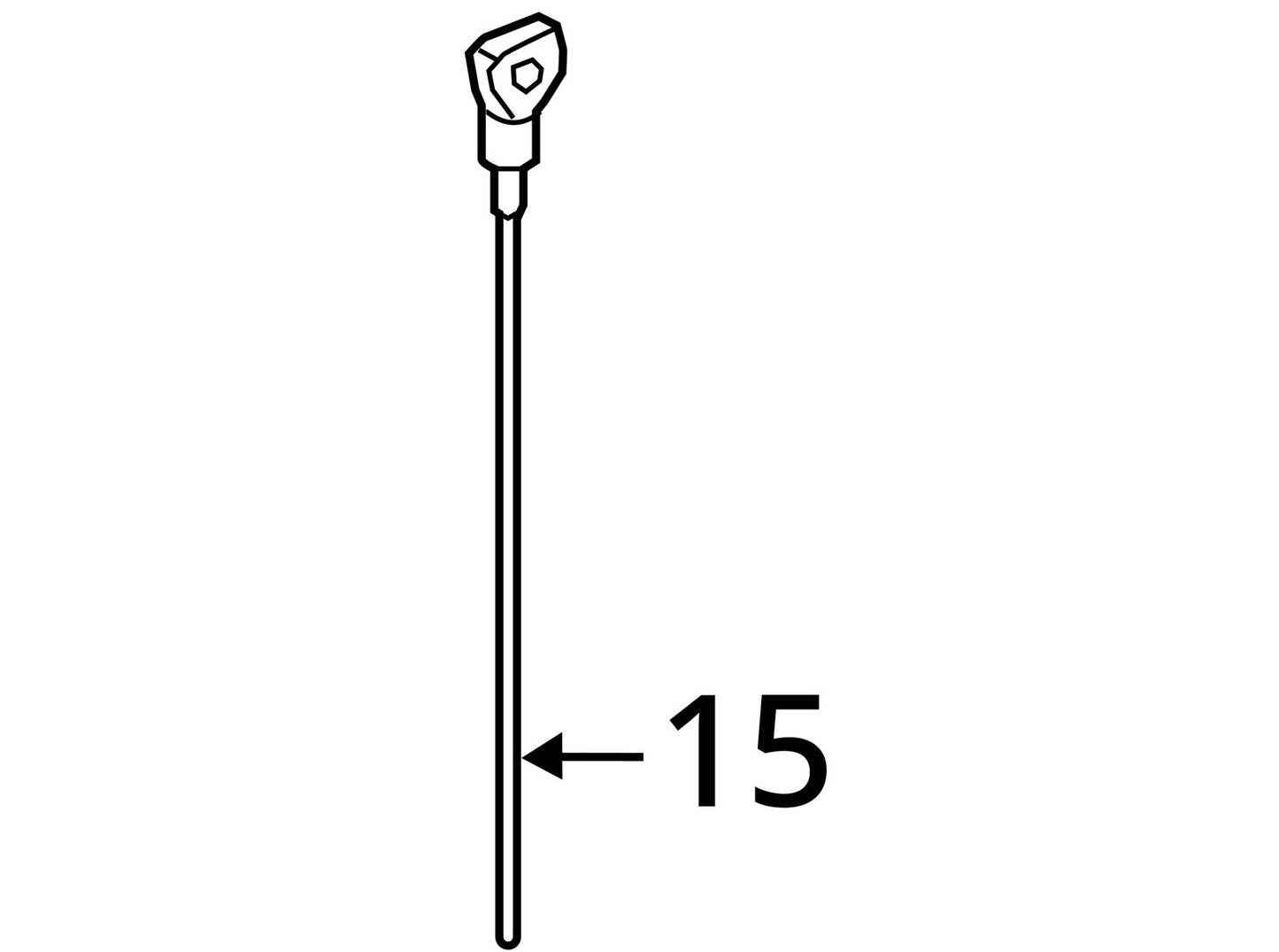 2010-2015 Hyundai Sonata Engine Oil Dipstick OEM