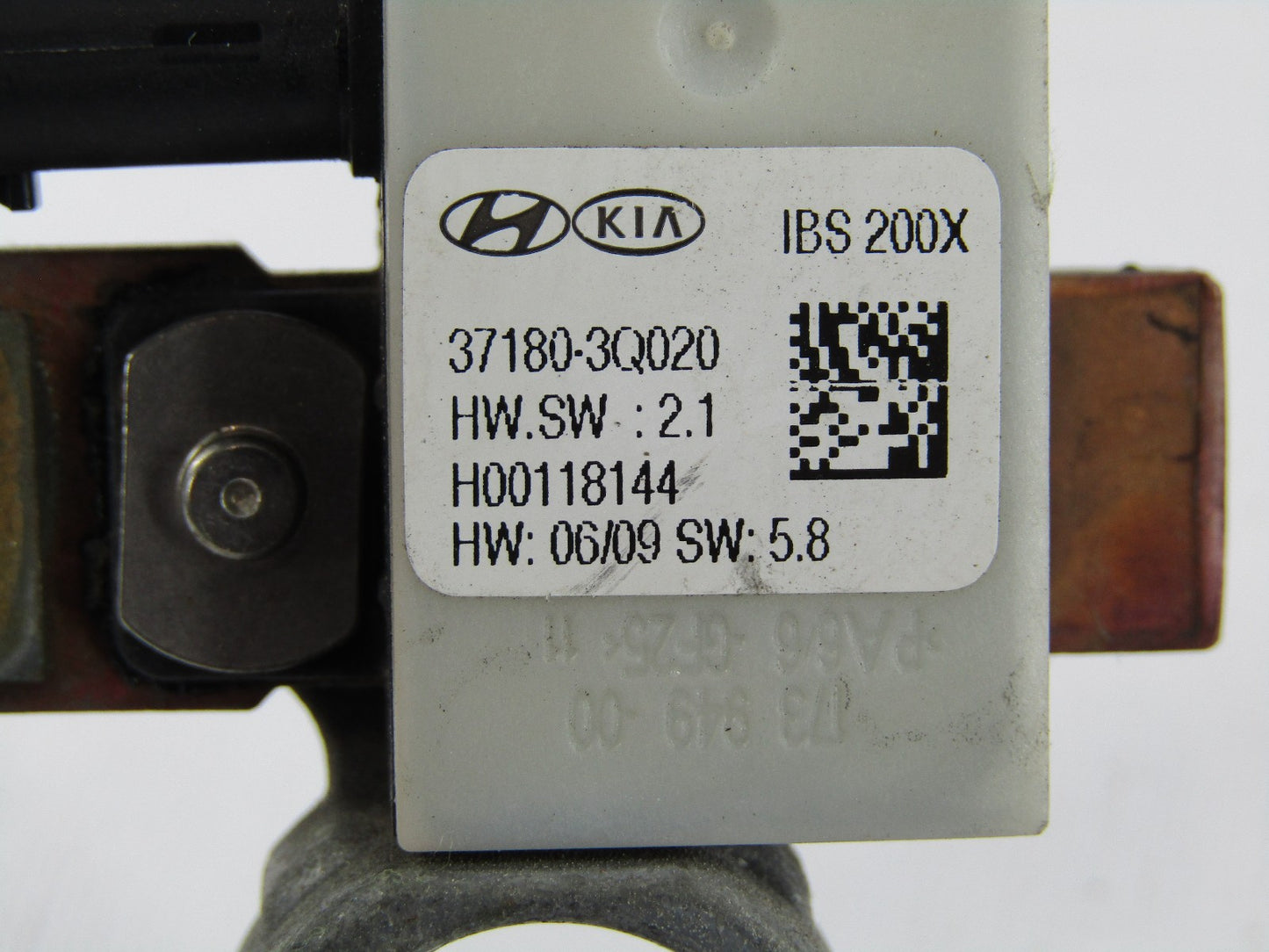 2011-2014 Hyundai Sonata 2.4 Negative Battery Cable Sensor 371803Q010 OEM
