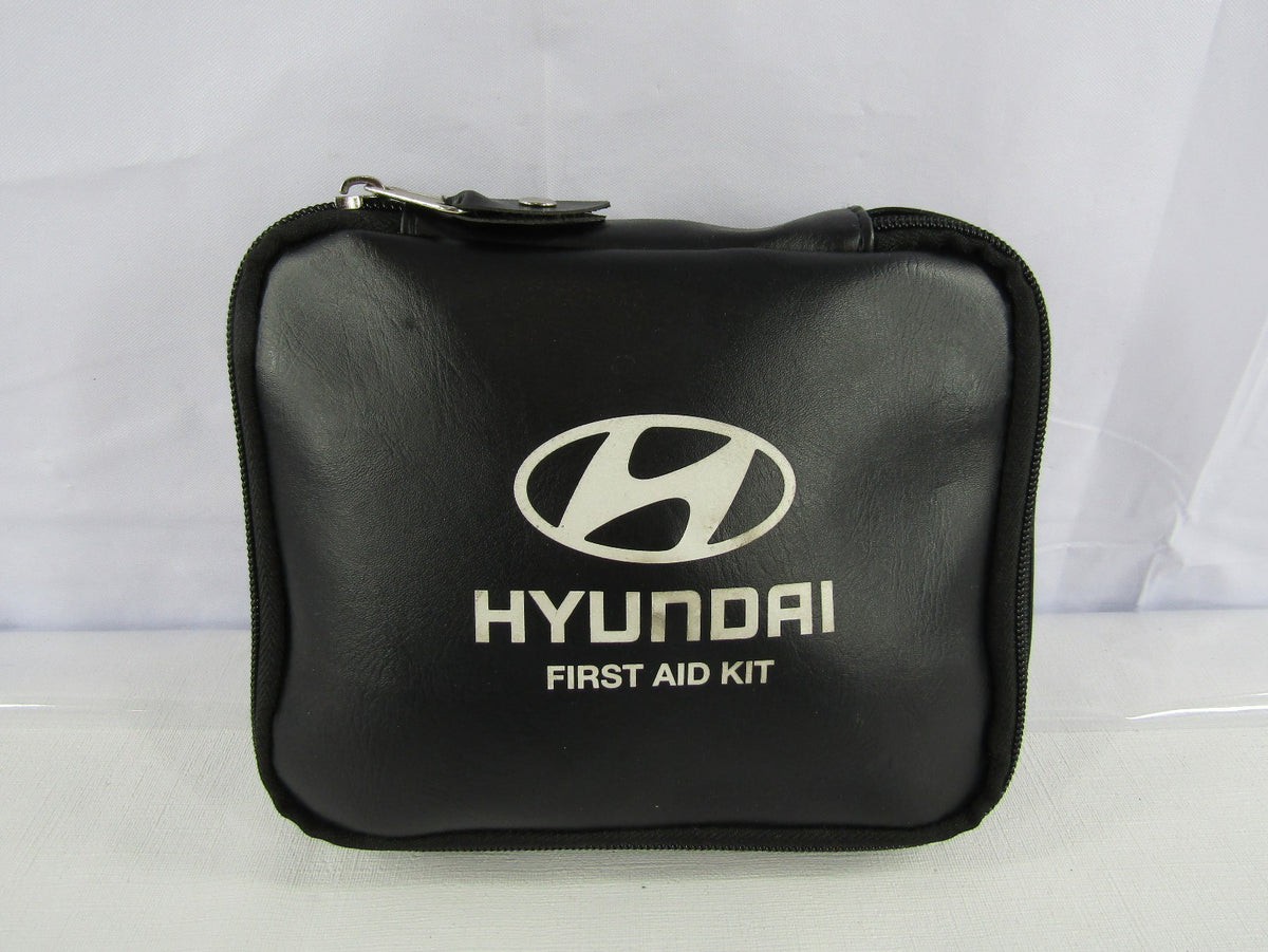 2011-2014 Hyundai Sonata Medical First Aid Kit W/ Faux Leather Case OEM 160153A