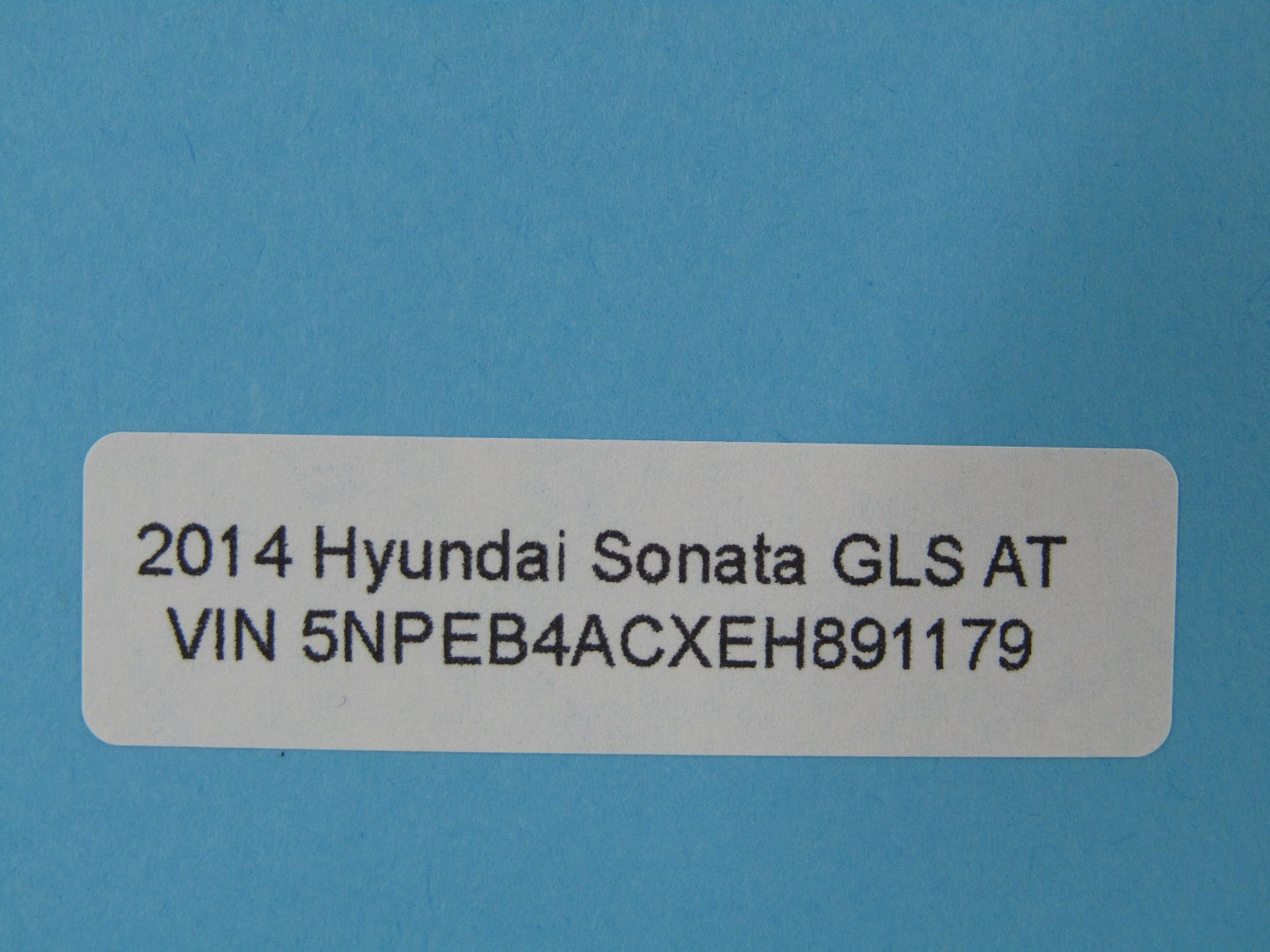 2011-2014 Hyundai Sonata Left Rear Door Interior 83830-3S000 Trim Cover