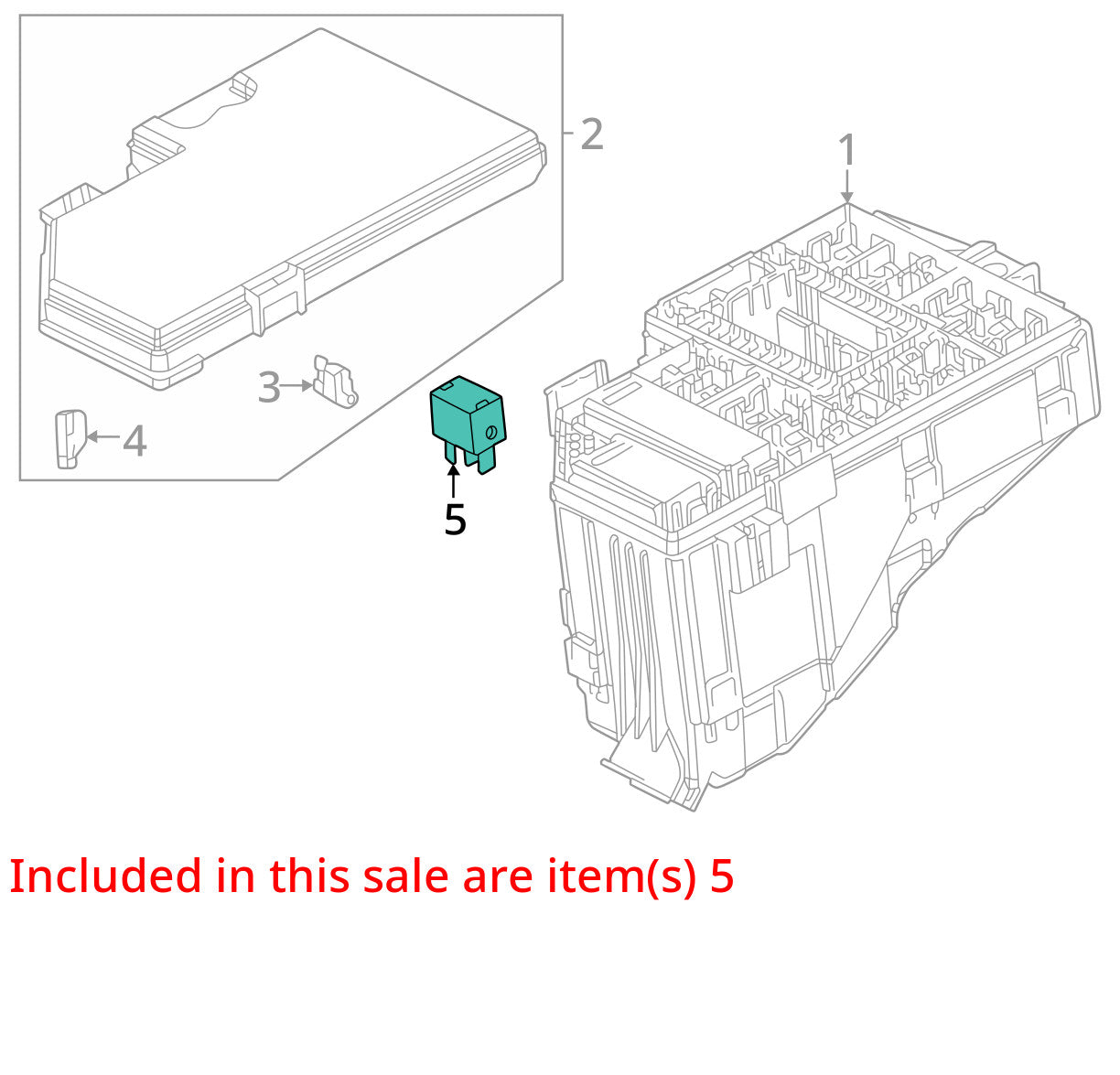 2006-2011 Honda Civic Omron G8HN-H70 Relay Control Module Unit OEM