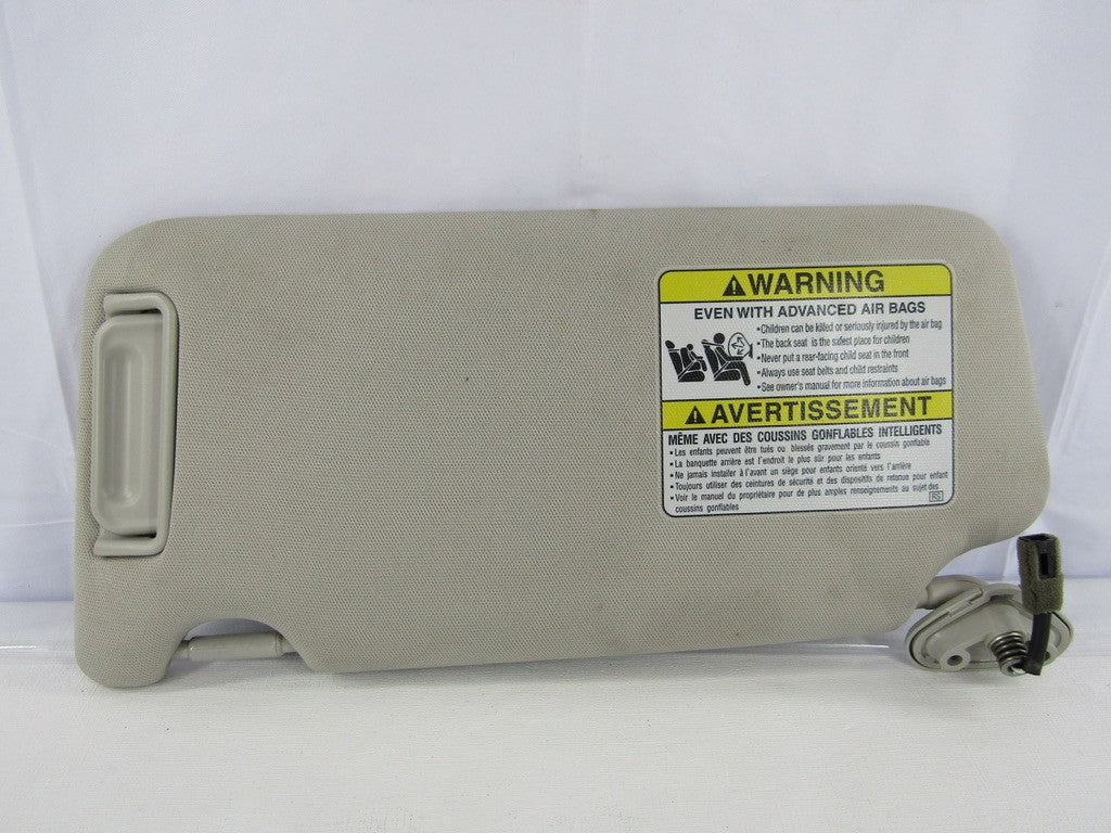 2010-2014 Subaru Outback Sun Visor Right With Mirror Beige OEM