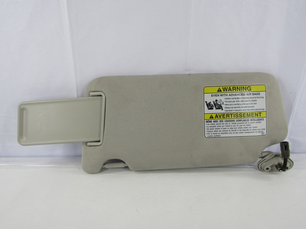 2010-2014 Subaru Outback Sun Visor Right With Mirror Beige OEM