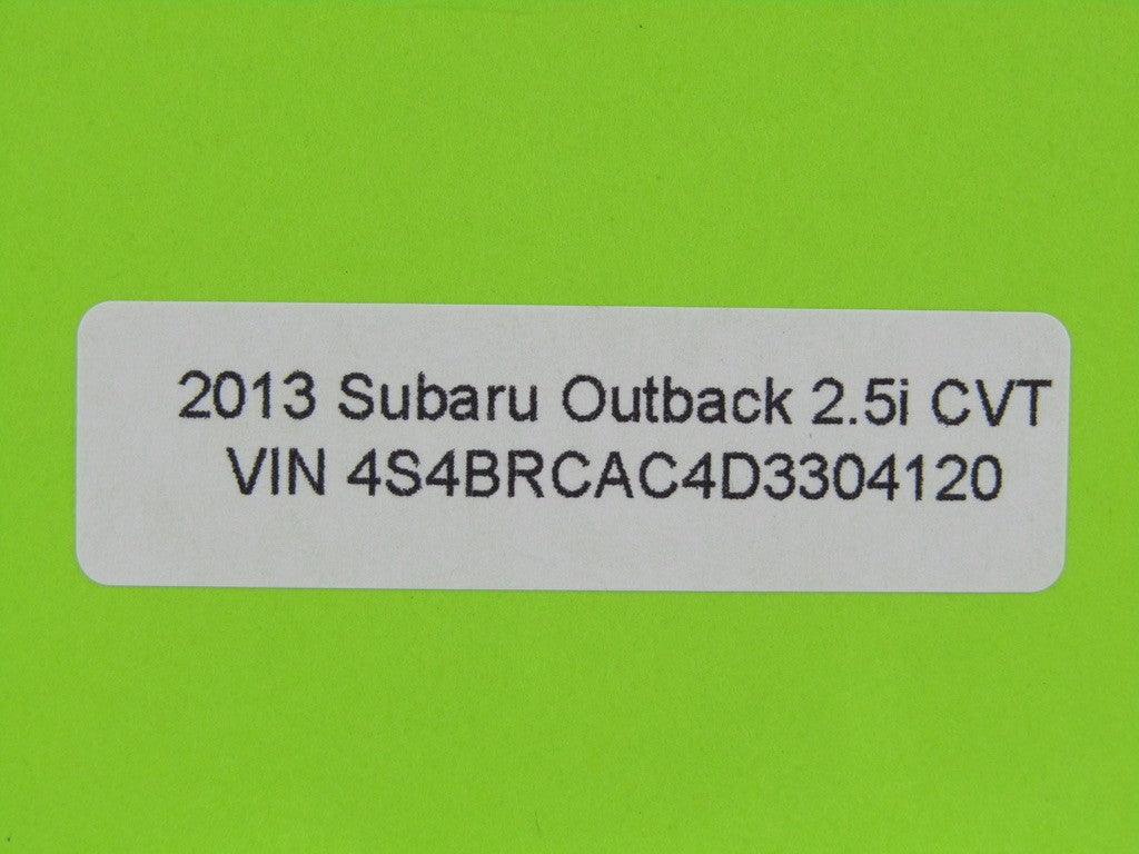 2010-2014 Subaru Outback Sun Visor Right With Mirror Beige OEM