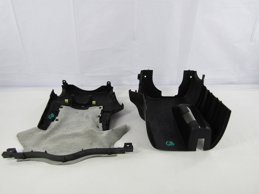 2013-2014 Subaru Outback Black Upper and Lower Steering Column Trim Cover OEM