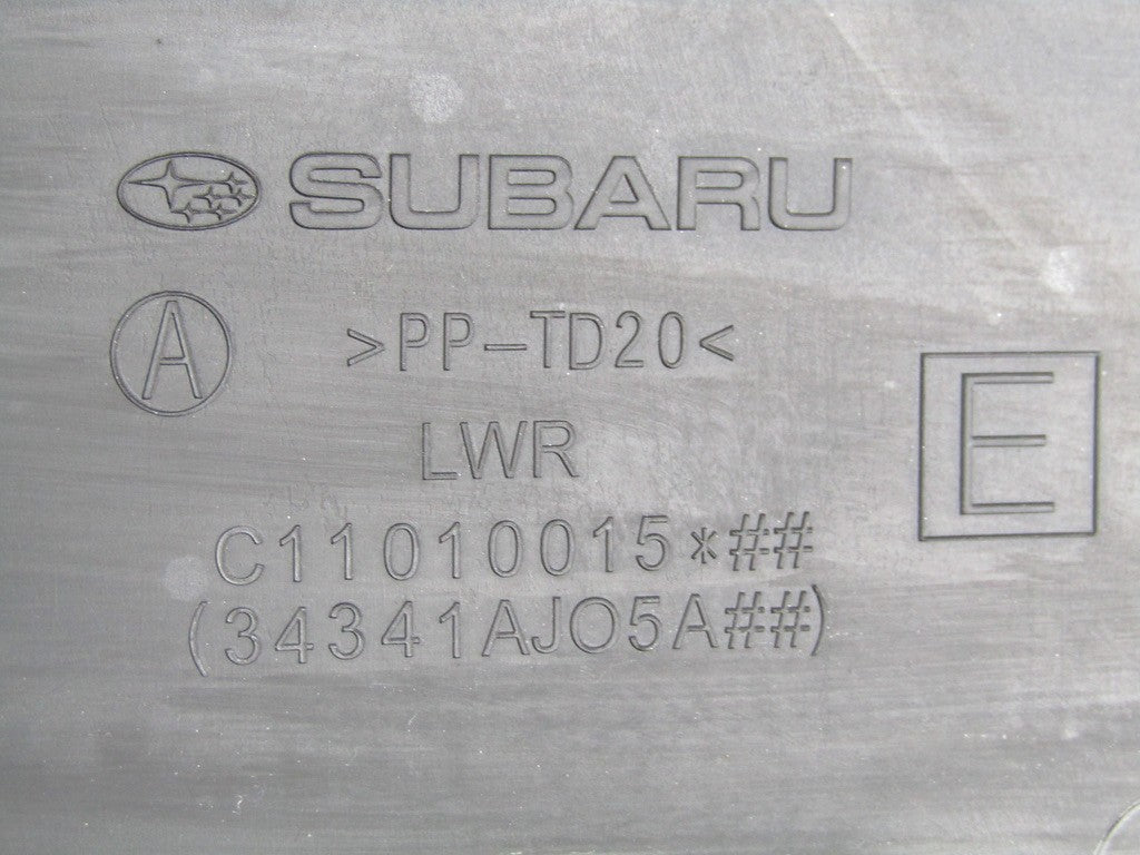 2013-2014 Subaru Outback Black Upper and Lower Steering Column Trim Cover OEM
