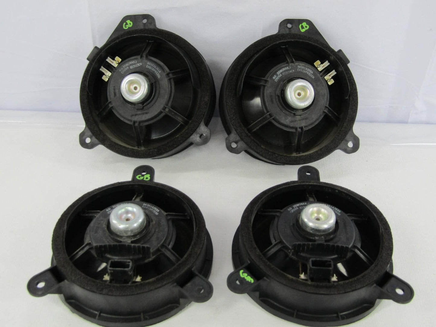 2010-2014 Subaru Outback Front Back Left Right Door Speaker Set of 4 OEM