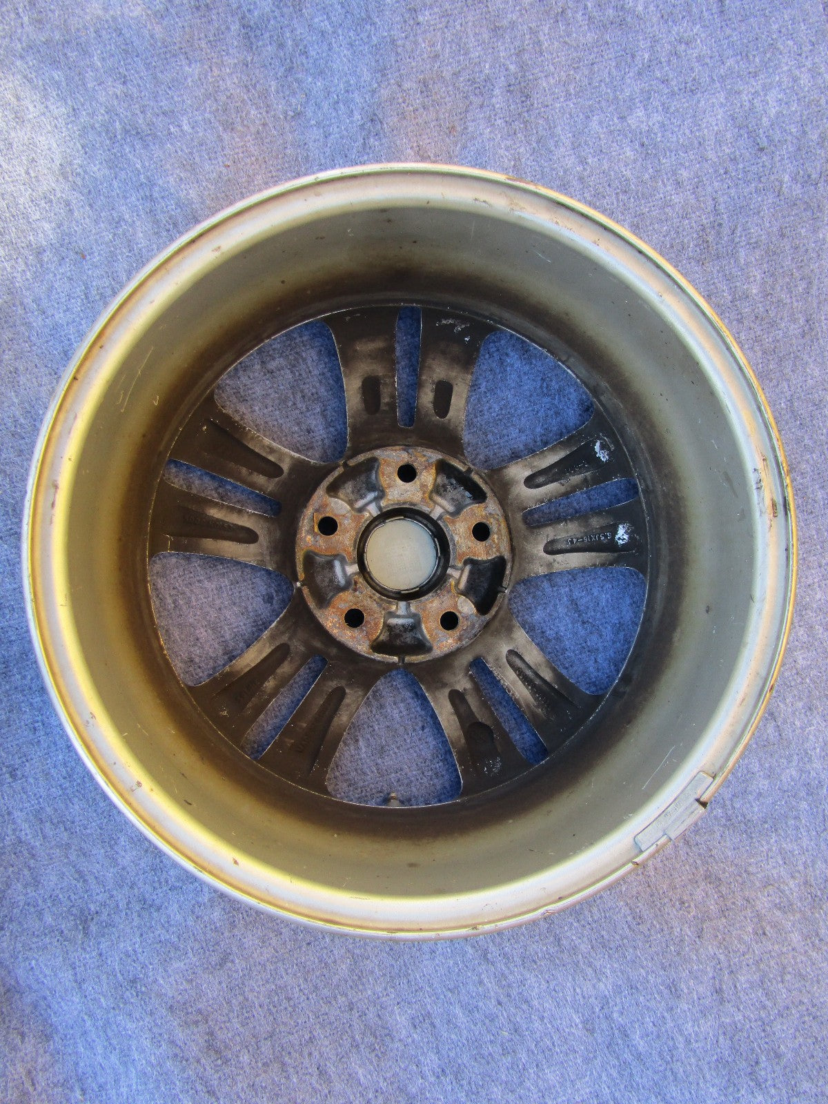 2011-2014 Hyundai Sonata 16X6.5 Aluminum Alloy 5 Double Spoke Silver with Tpms