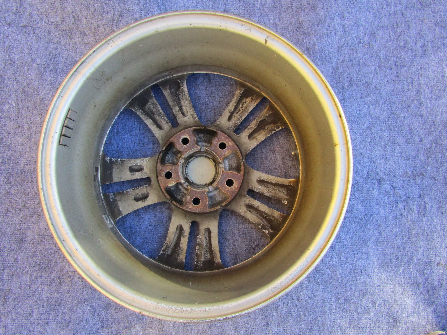 2011-2014 Hyundai Sonata 16X6.5 Aluminum Alloy 5 Double Spoke Silver with Tpms