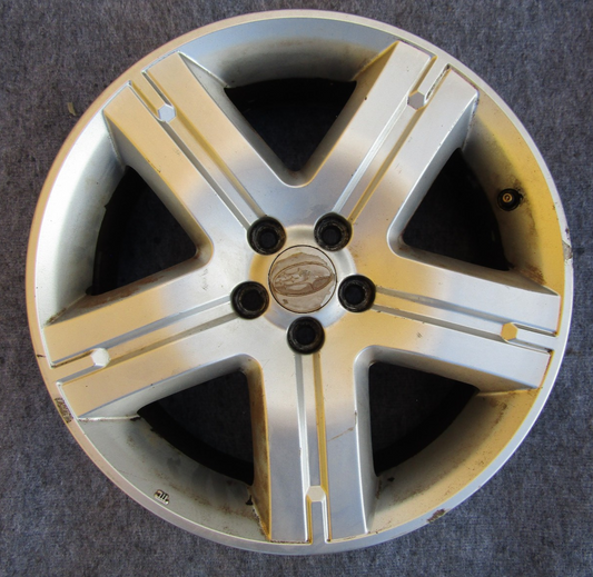 2006-2010 Subaru Forester 17X7 Aluminum Alloy Silver 5 Spoke Wheel 68750