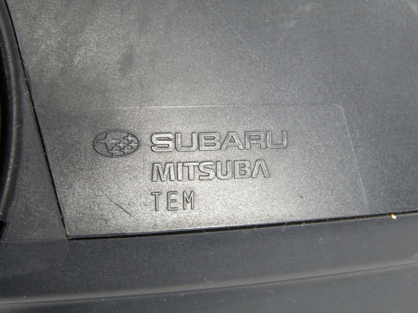 2011-2014 Subaru Outback Left Heated Side View 5-WIRE Mirror Black OEM