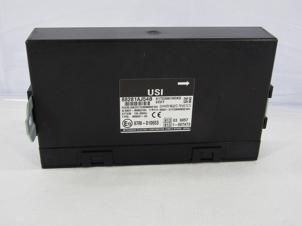2013 Subaru Outback Theft Locking Control Module Integrated Unit 88281AJ54B