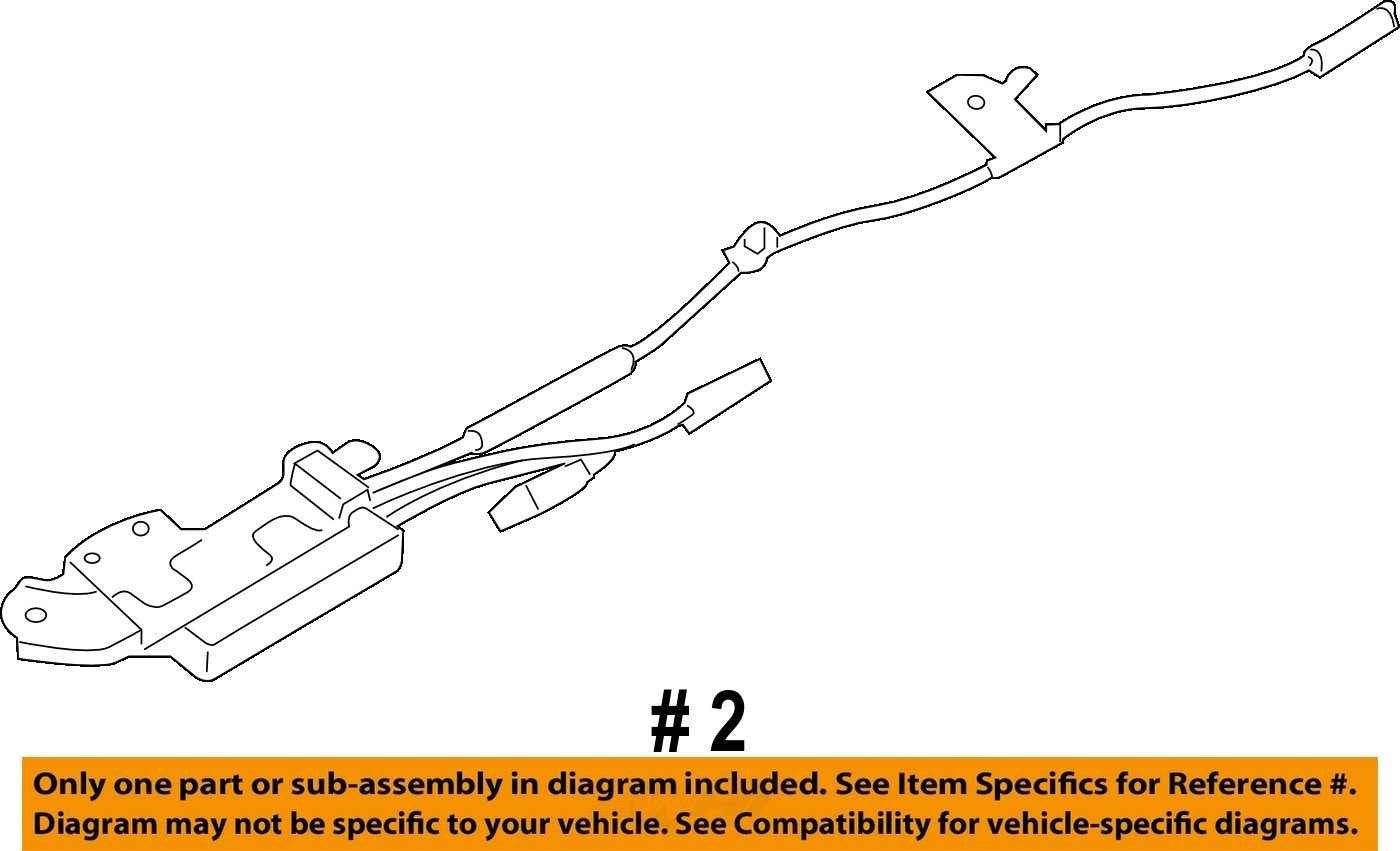 2010-2014 Subaru Outback Premium Radio Antenna Amplifier Module 86327AJ61A OEM