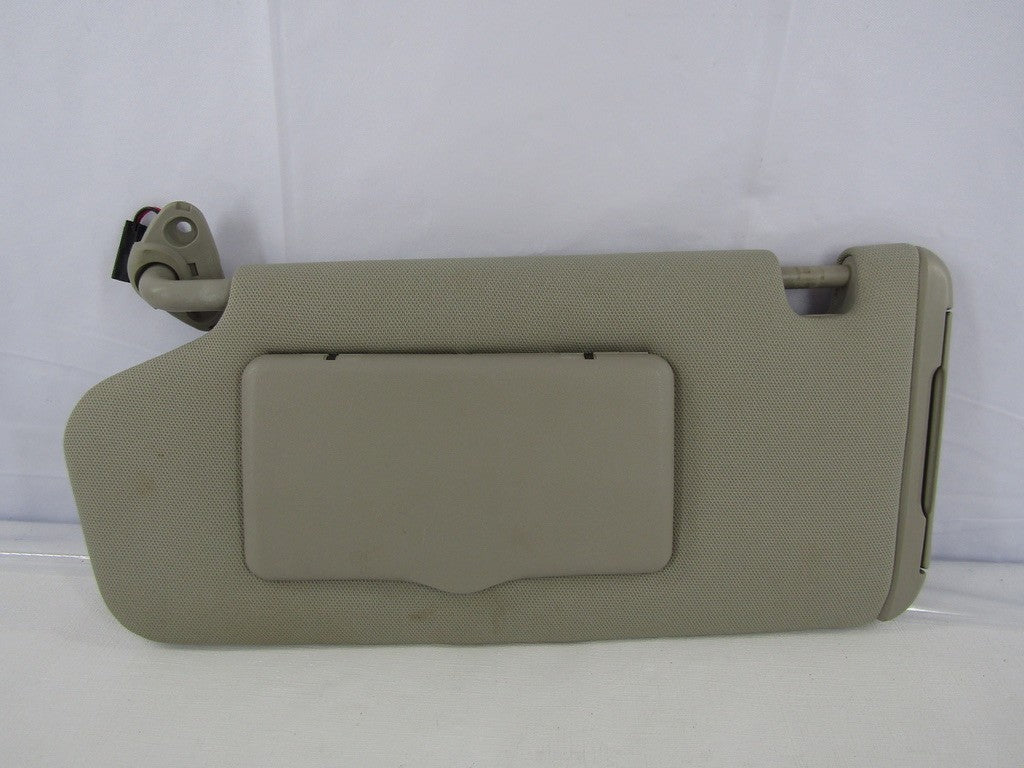 2005-2009 Subaru Outback Sun Visor Left with Mirror Beige OEM