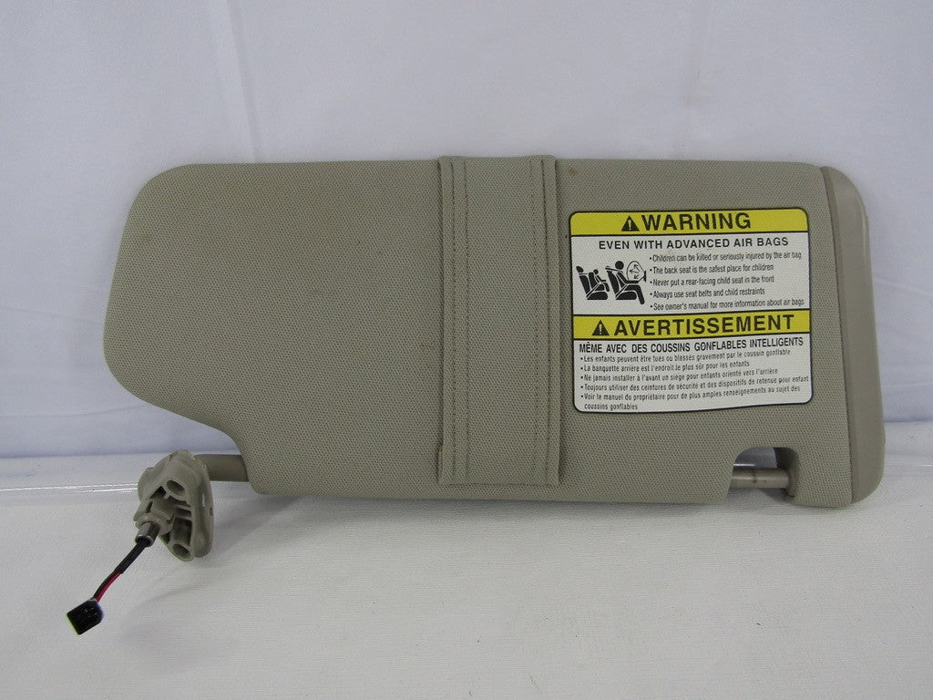 2005-2009 Subaru Outback Sun Visor Left with Mirror Beige OEM