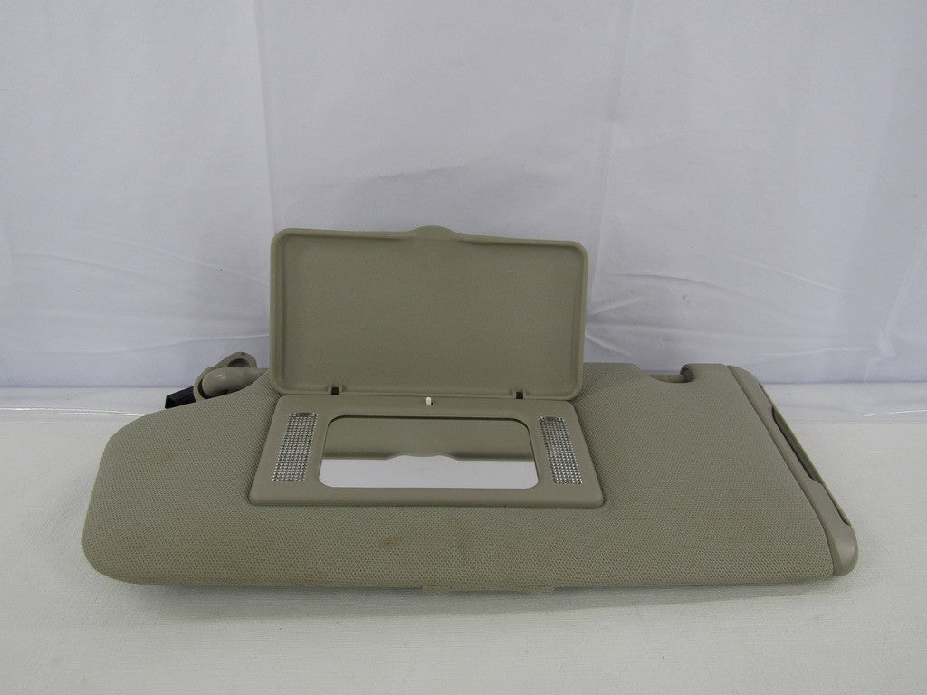 2005-2009 Subaru Outback Sun Visor Left with Mirror Beige OEM