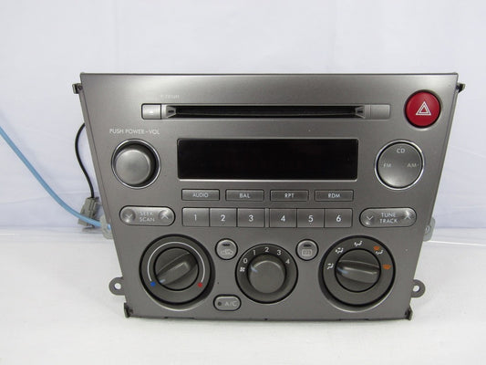 2005-2006 Subaru Legacy Outback Stereo Radio Climate Control Bezel 86201AG64A