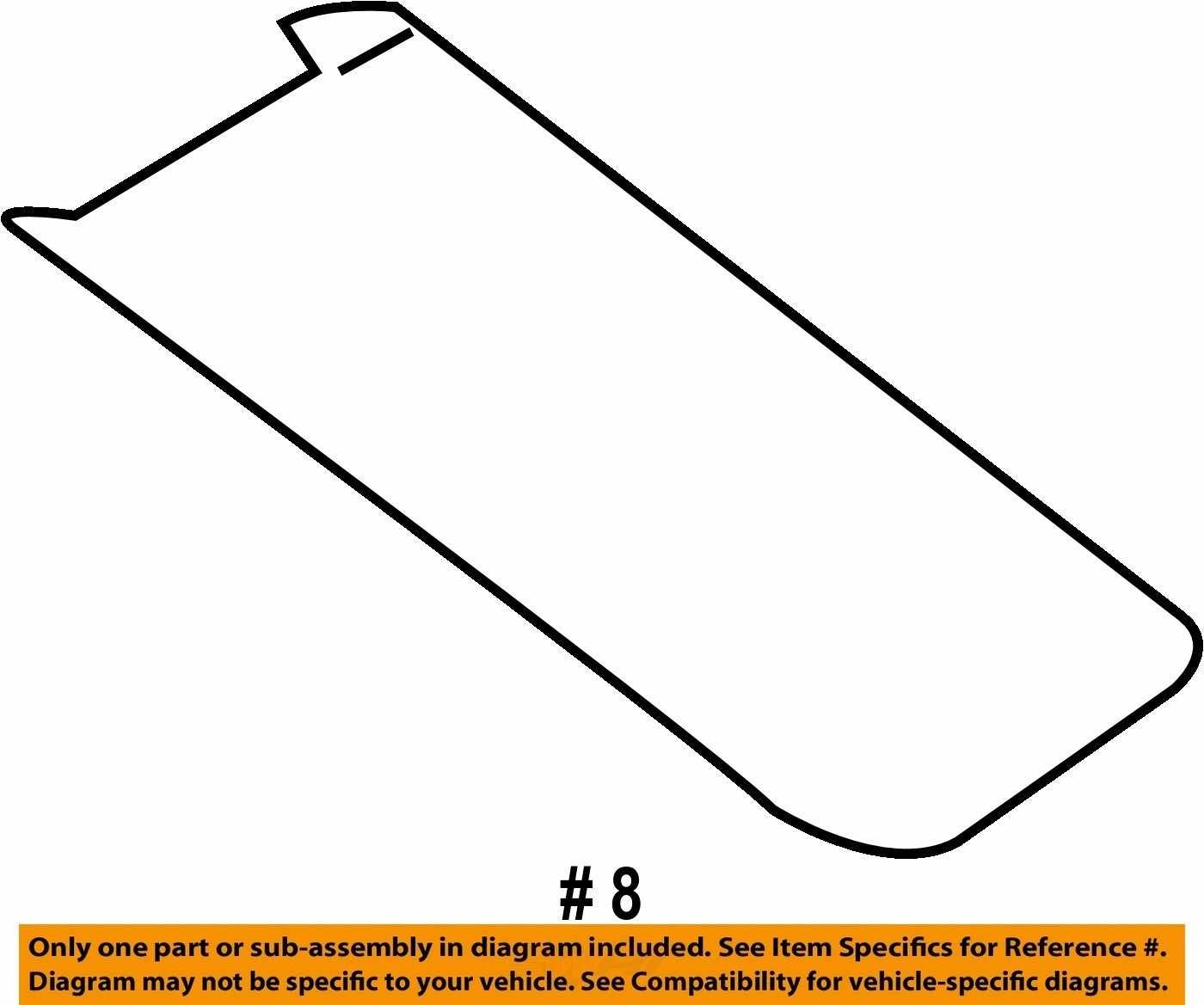 2005-2007 Subaru Outback Right Front Door Panel Interior Trim Cover OEM