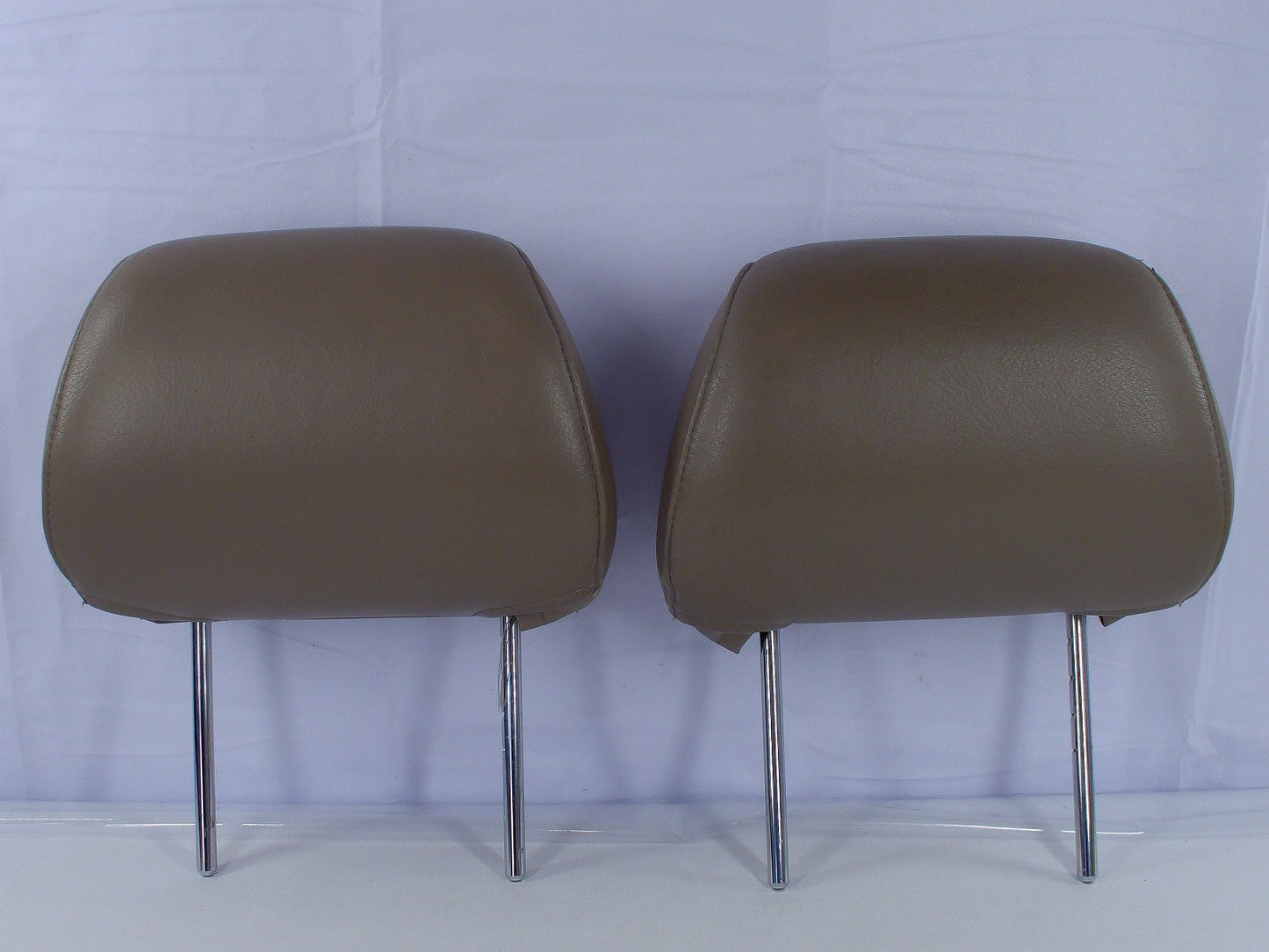 1996-2002 Toyota 4Runner Front Headrest Set Leather Beige OEM