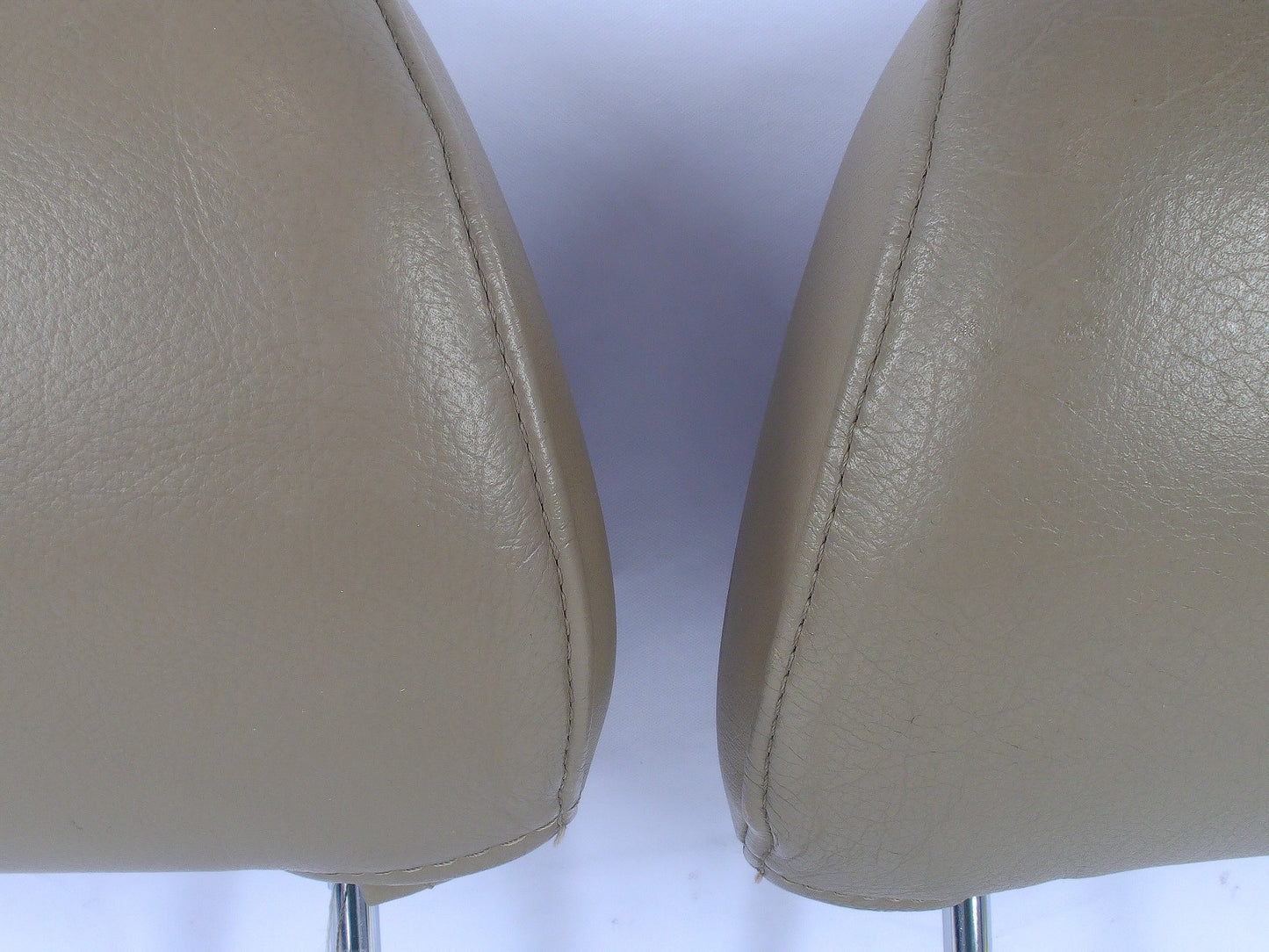 1996-2002 Toyota 4Runner Front Headrest Set Leather Beige OEM