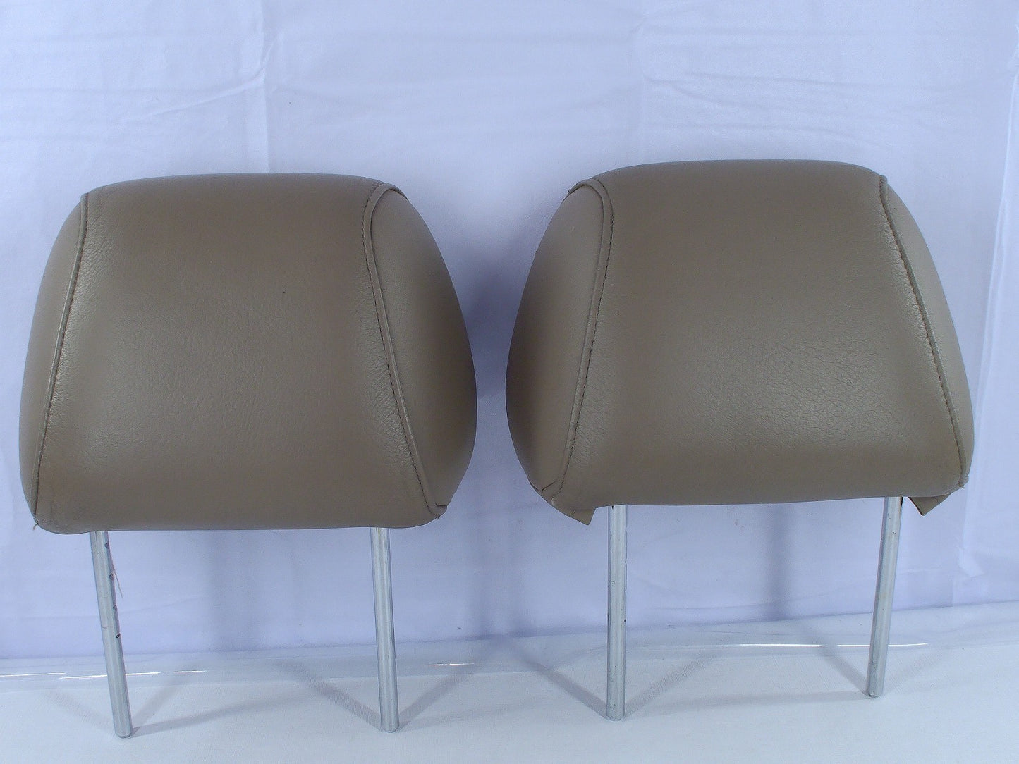 1996-2002 Toyota 4Runner Front Headrest Set Leather Beige OEM