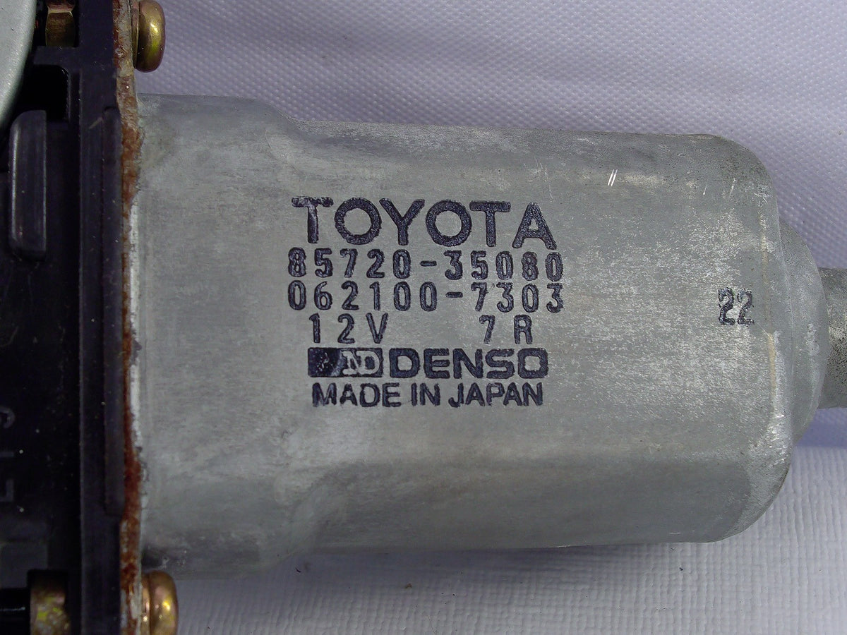 1996-2002 Toyota 4Runner Left Rear Window Motor OEM 8572035080