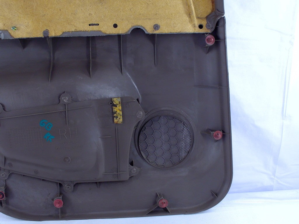 1996-2002 Toyota 4Runner Right Rear Door Interior Panel Card Brown Trim OEM