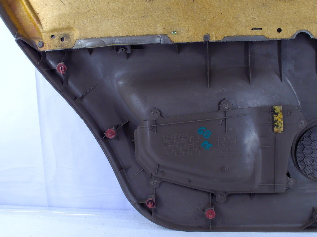 1996-2002 Toyota 4Runner Right Rear Door Interior Panel Card Brown Trim OEM