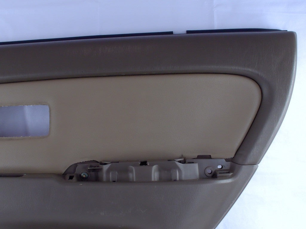 1996-2002 Toyota 4Runner Right Rear Door Interior Panel Card Brown Trim OEM