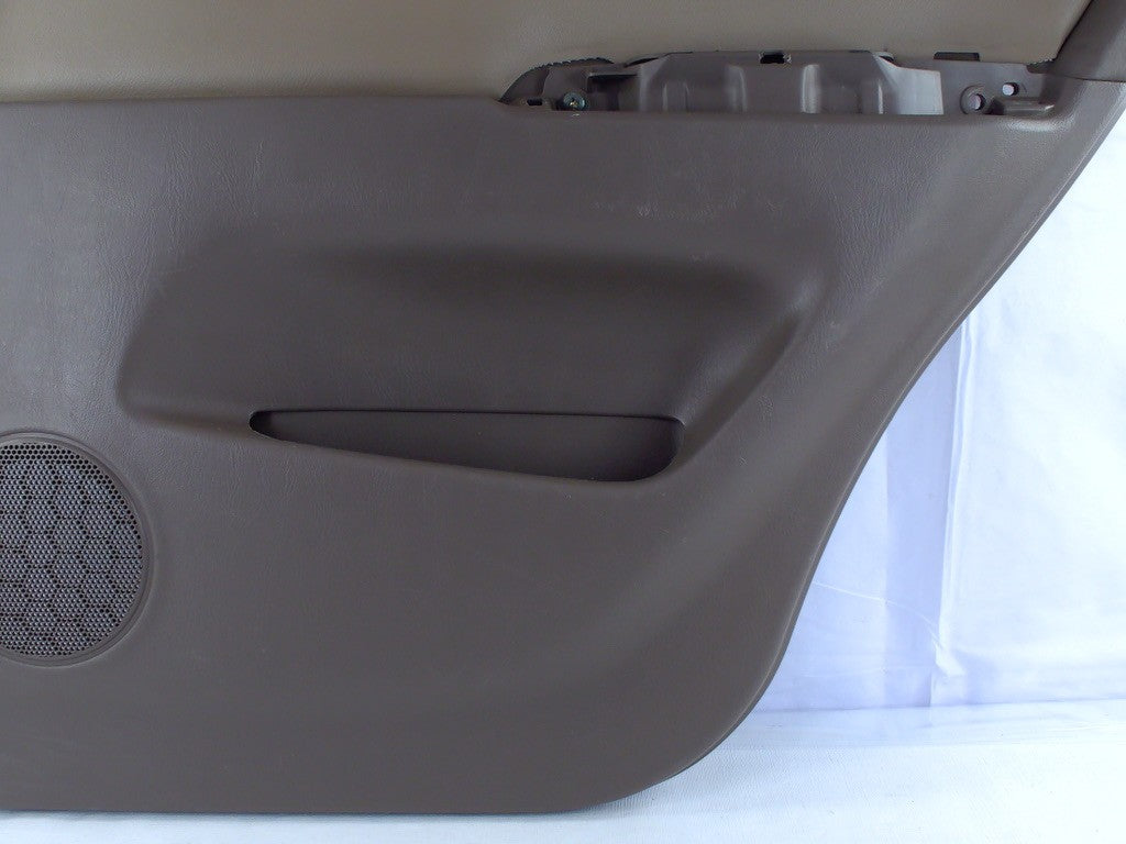 1996-2002 Toyota 4Runner Right Rear Door Interior Panel Card Brown Trim OEM
