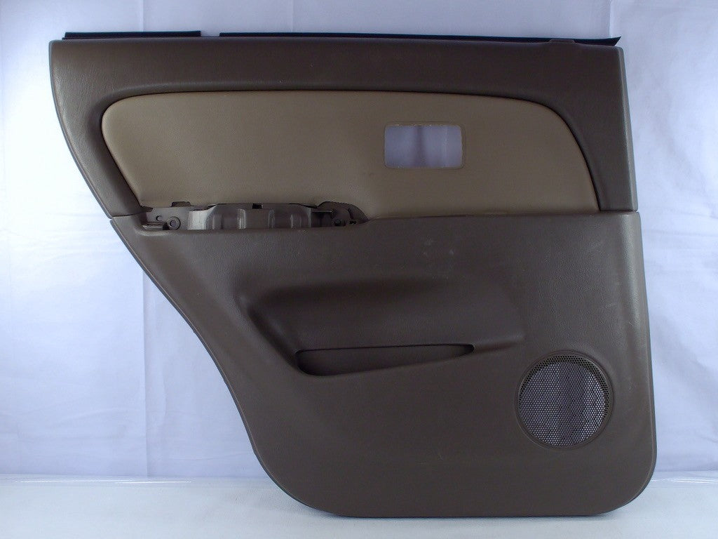 1996-2002 Toyota 4Runner Left Rear Door Interior Panel Card Brown Trim OEM