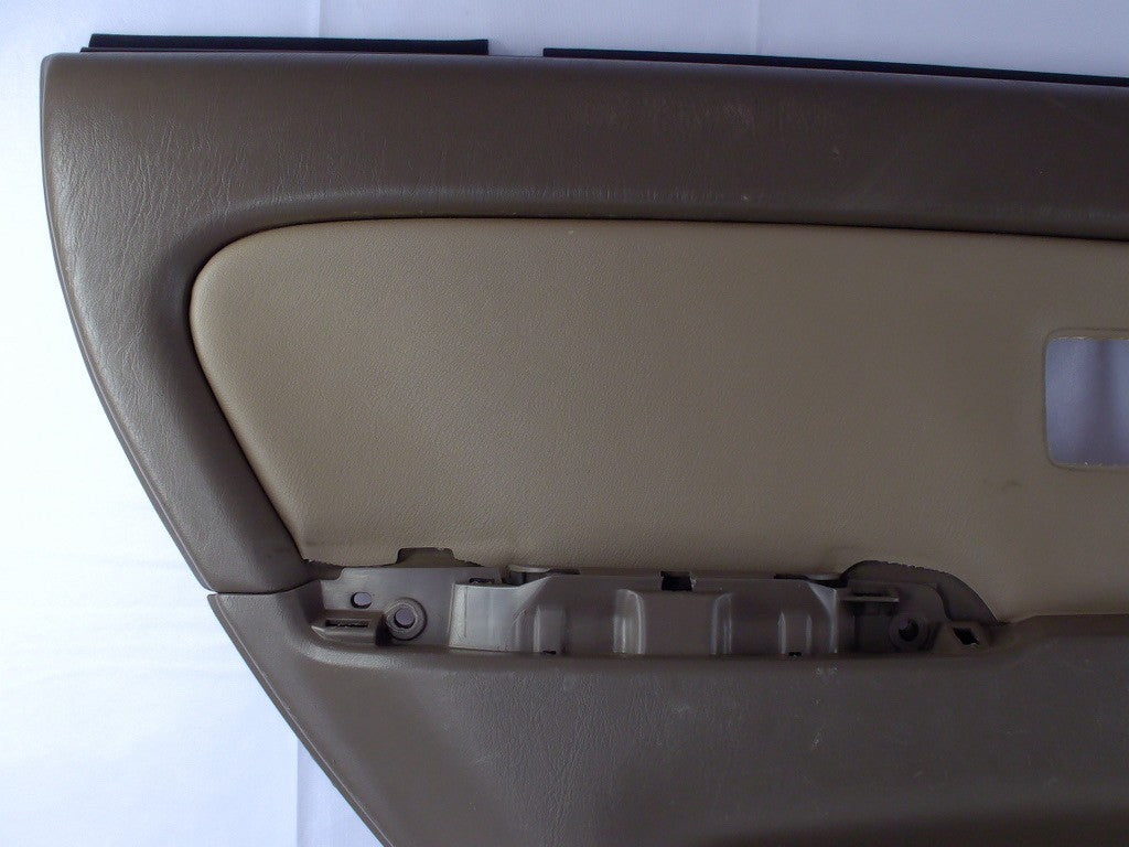 1996-2002 Toyota 4Runner Left Rear Door Interior Panel Card Brown Trim OEM