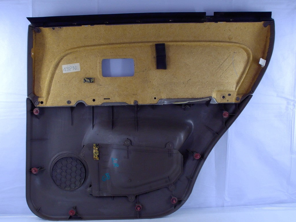 1996-2002 Toyota 4Runner Left Rear Door Interior Panel Card Brown Trim OEM