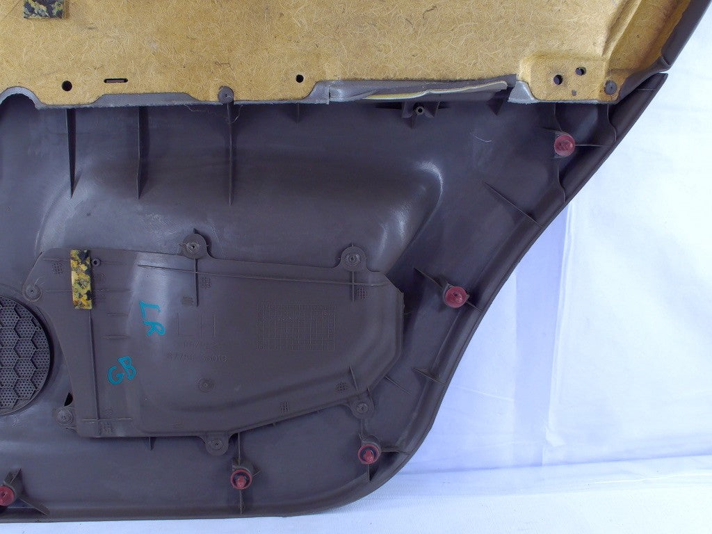 1996-2002 Toyota 4Runner Left Rear Door Interior Panel Card Brown Trim OEM