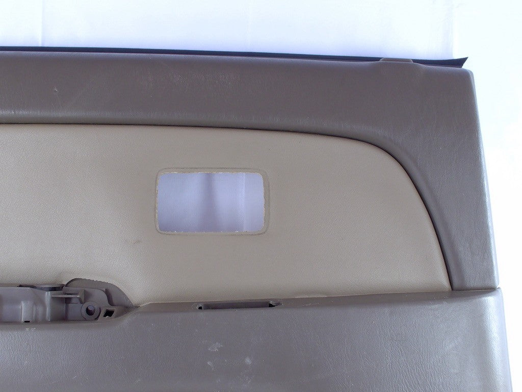 1996-2002 Toyota 4Runner Left Rear Door Interior Panel Card Brown Trim OEM