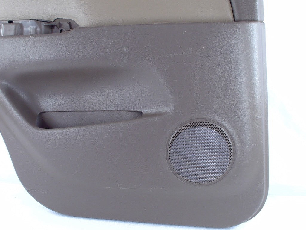 1996-2002 Toyota 4Runner Left Rear Door Interior Panel Card Brown Trim OEM