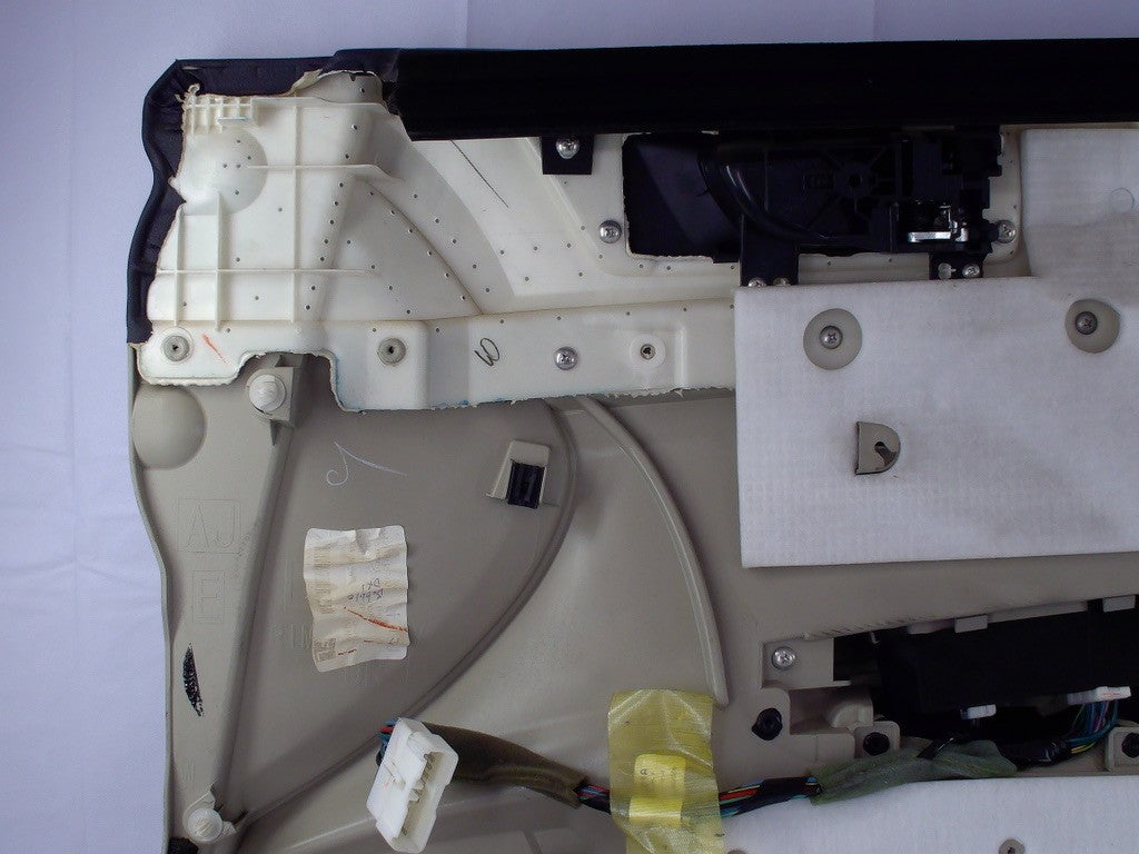 2010-2014 Subaru Outback Left Front Interior Door Panel Card Ivory Leather OEM