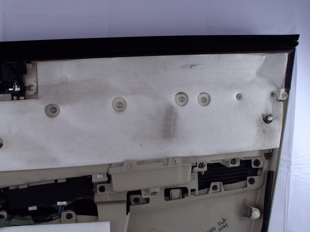 2010-2014 Subaru Outback Left Front Interior Door Panel Card Ivory Leather OEM