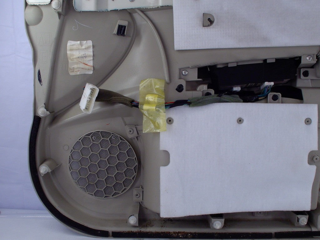 2010-2014 Subaru Outback Left Front Interior Door Panel Card Ivory Leather OEM