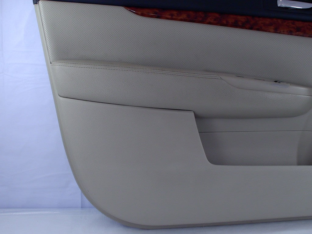 2010-2014 Subaru Outback Left Front Interior Door Panel Card Ivory Leather OEM