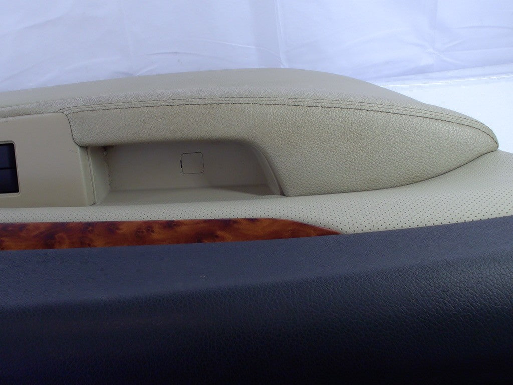 2010-2014 Subaru Outback Left Front Interior Door Panel Card Ivory Leather OEM