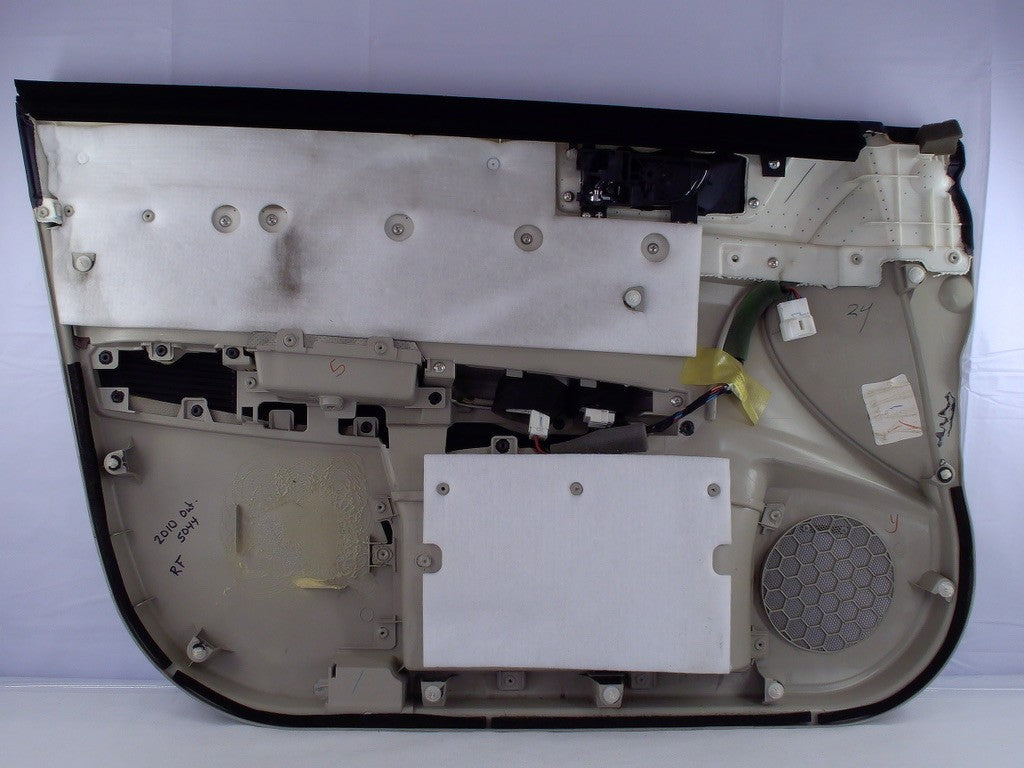 2010-2014 Subaru Outback Right Front Interior Door Panel Card Ivory Leather OEM