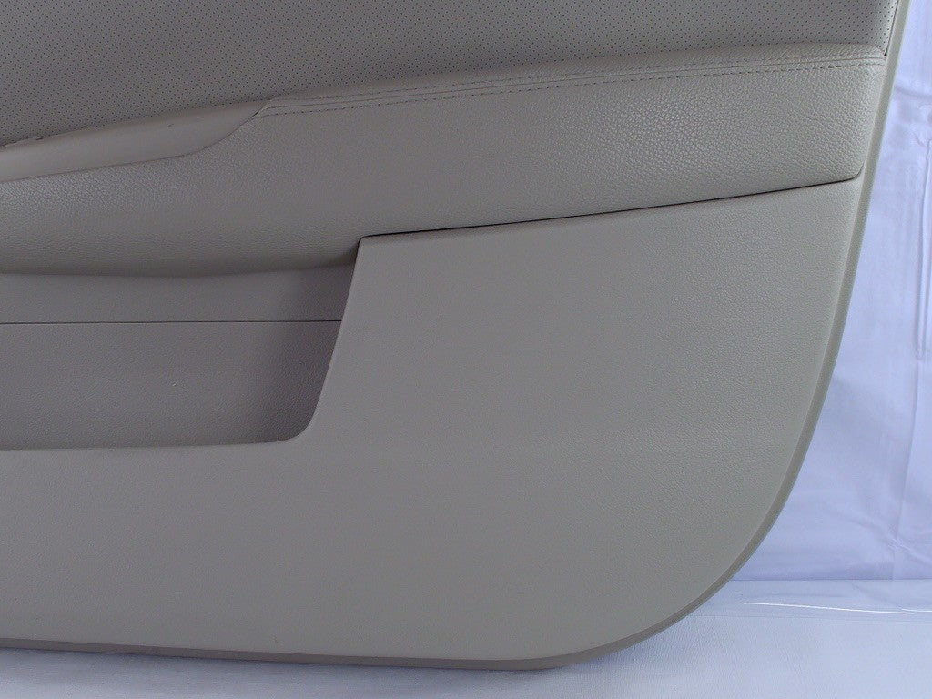 2010-2014 Subaru Outback Right Front Interior Door Panel Card Ivory Leather OEM