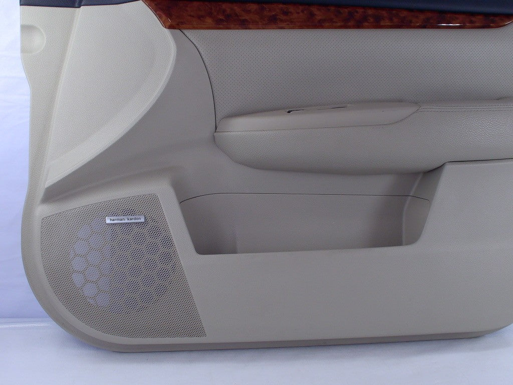 2010-2014 Subaru Outback Right Front Interior Door Panel Card Ivory Leather OEM