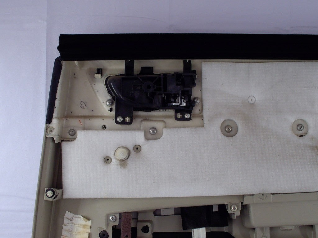 2010-2014 Subaru Outback Left Rear Interior Door Panel Card Ivory Leather OEM